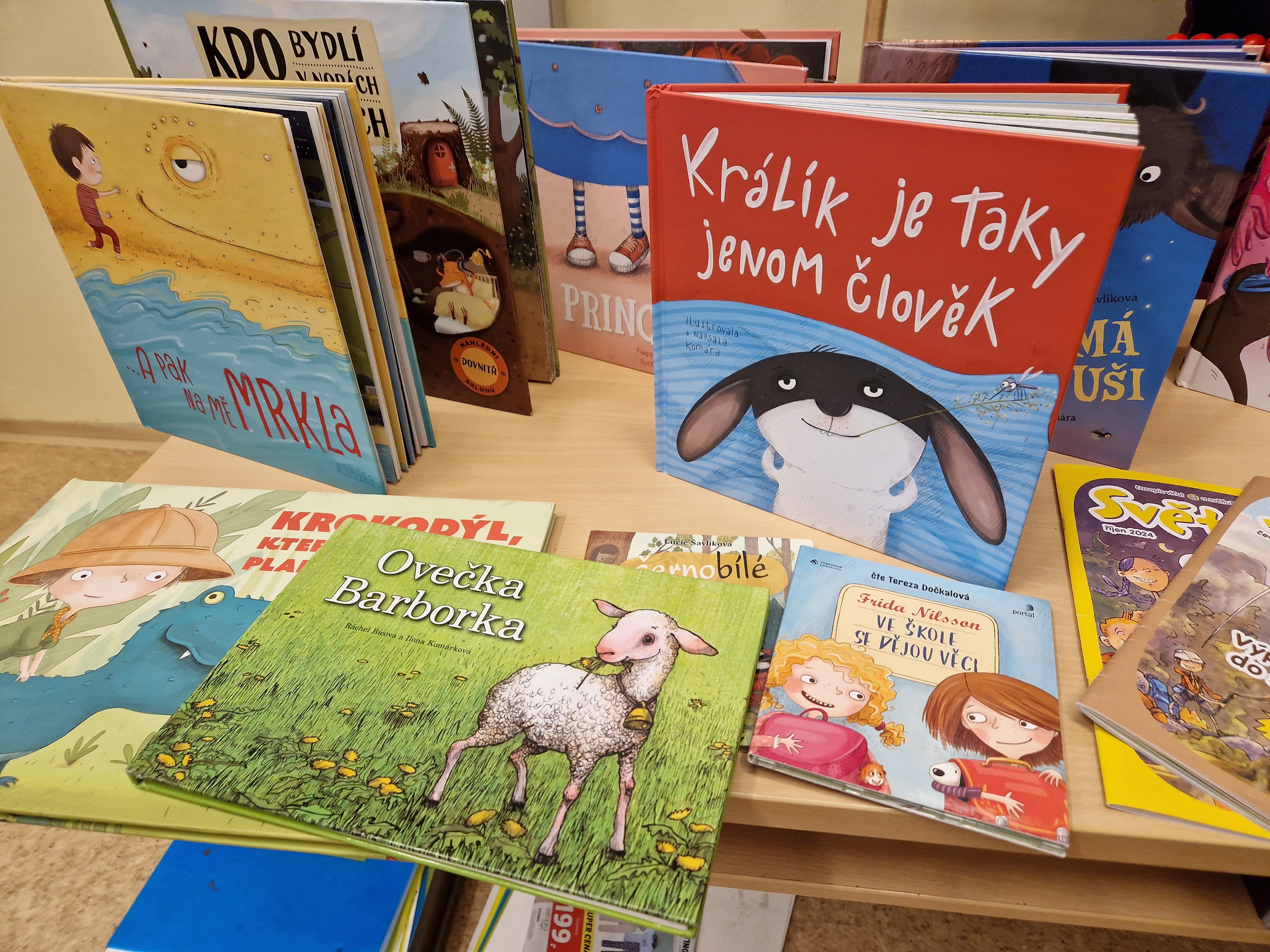 Beseda s autorkou a ilustrátorkou Ilonou KomárkovouBeseda s autorkou a ilustrátorkou Ilonou Komárkovou